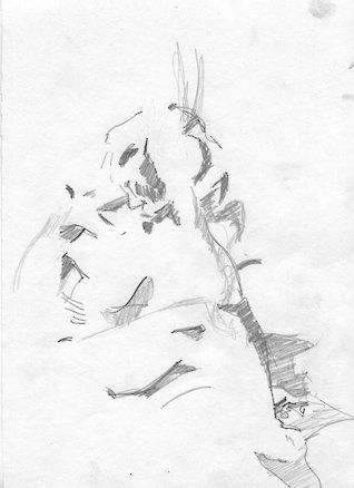 pencil on paper 9X12 2007